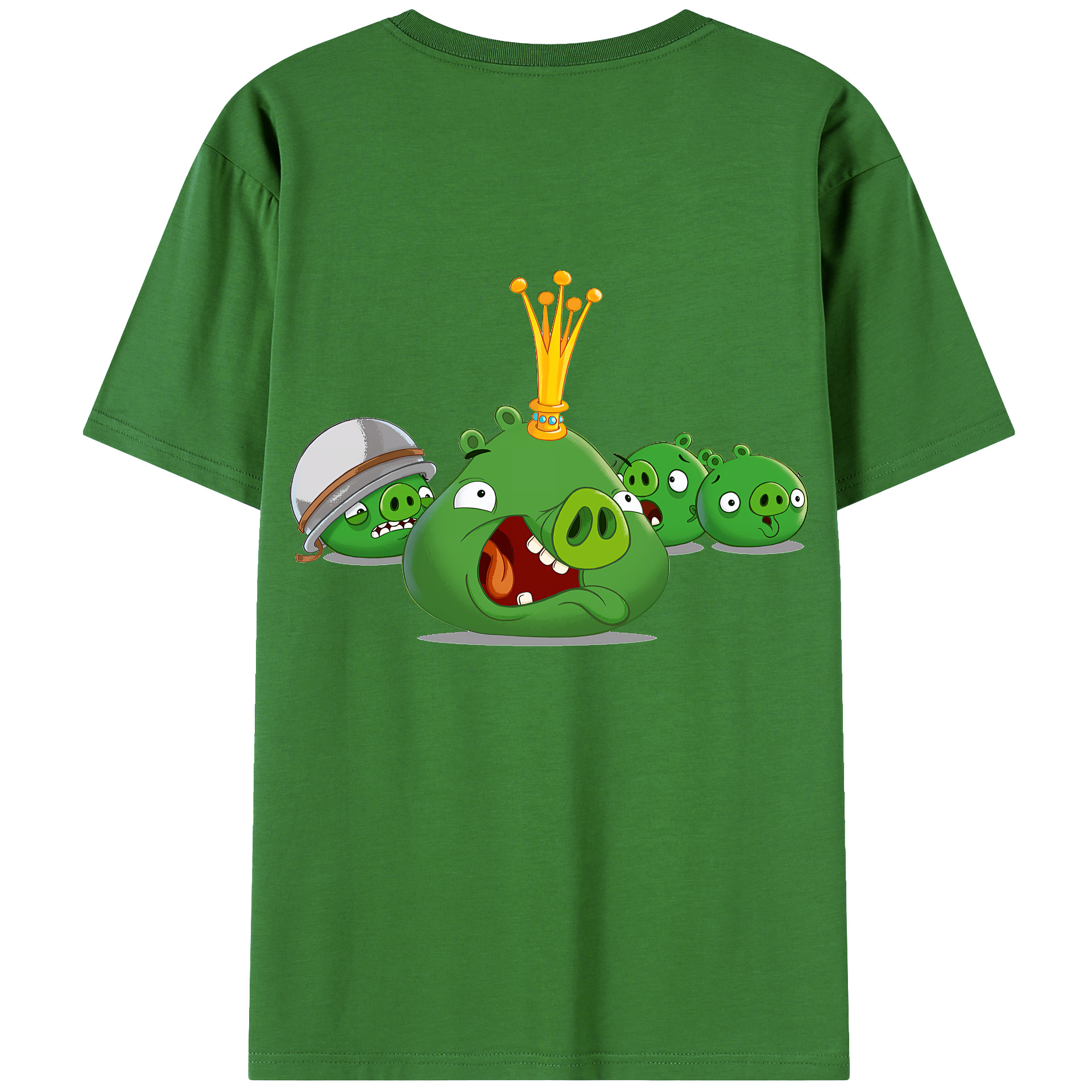 （画像用） Angry Birds アングリーバード レディース半袖Tシャツ(バックプリント)